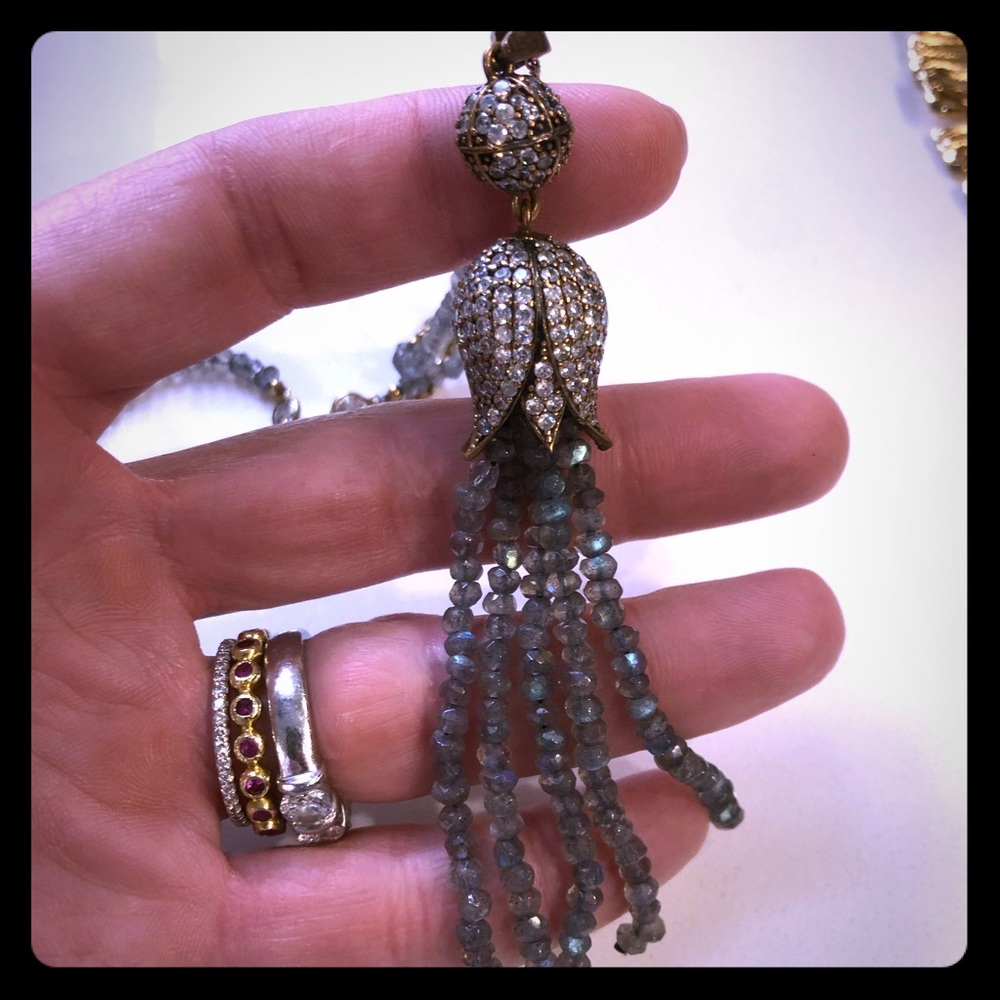 Labradorite necklace
